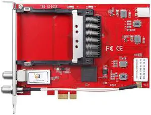TBS6910SE DVB-S2X Dual Tuner Dual CI PCIe Card