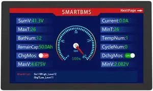 DALY Accessory 4.3 Inch Touch Screen Display with UART Port Smart BMS