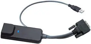 Crystal Image Technologies - DVI KVM Switch Dongle for Crystal Image Tech Cat5 KVM Switch (DVI/USB Single Cat5 Dongle)