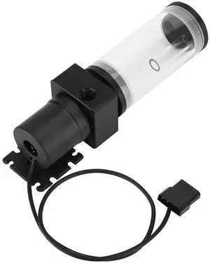 Eboxer PC, G1/4 Acrylic Cylinder Computer Water, 12V 19W CPU Water Cooling Pump Radiator for Computer PC CPU Water Cooling (110mm)