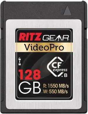 Ritz Gear 128GB High-Speed CFexpress Type B SD Card