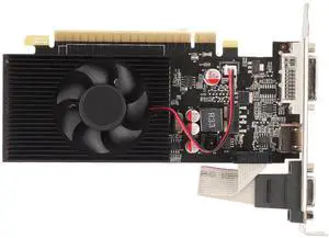 Yunseity GTX 730 Graphics Card, 2GB 128bit 5Gbps DDR3 Low Power Graphics Card with Cooling Fan, PCIe 1.1x16 VGA DVI DirectX 12 PhysX OpenGL 3.1 Desktop Gaming Video Card