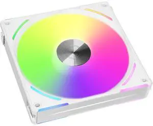 Lian-Li UNI FAN AL V2 ARGB PWM Case Fan - White, 140mm