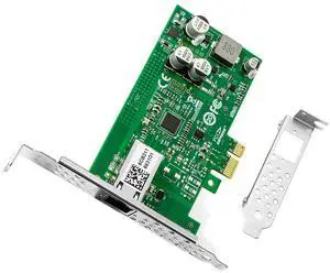 10/100/1000Mbps GigE Interface Card 802.3at Single-Port RJ45 Gigabit PoE+ Network Card Based on Intel I210 Chip, PCI-E Ethernet LAN Adapter, PCI Express X1 Gigabit Vision Frame Grabber Card