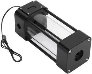 Pomya Acrylic Water - Computer Water Cooler - with LCD Temperature Display 166MM - Sturdy and - Fast Heat Dissipation