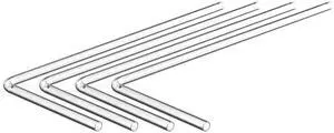 PrimoChill 90 Degree Pre- Bent 12mm ID x 16mm OD Rigid Acrylic/PMMA Tubing - 200mm x 500mm, Made with Premium Materials, Perfect Hardline for PC Watercooling- 4 Pack - Clear