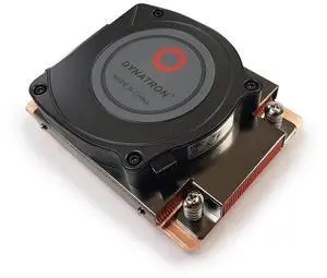 Dynatron A42 1U Copper with Skived Fin Heatsink and Side Blower for AMD AM4/AM5 Socket