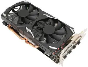 RX 580 Graphics Card, 8GB GDDR5 256bit Gaming Graphics Card Video Cards for PC, PCI Express x16 3.0, , 2 Cooling Fans, 1080P, Support HD, 60Hz Output 4K Resolution
