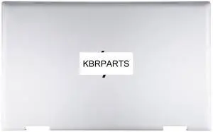 Replacement LCD Back Cover for 15.6" HP Envy X360 15M-ED 15M-EE 15T-ED 15-ED 15-EE, Envy X360 15M-ED0013DX 15M-ED0023DX 15T-ED000 15M-EE0013DX 15M-EE0023DX Laptop P/N: L93203-001, Sliver