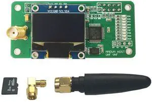 Mokxihit MMDVM Hotspot Board Digital Voice Modem Support DMR DSTAR YSF P25 NXDN for Raspbery P Zero W 2w Pi 1 2 3 B Series Two Colors OLED(Board OLED)