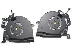 Fleshy Leaf Replacement CPU+GPU Cooling Fan for HP Studio ZBook 15 G5 ZBook 15 G6 DC5V Series L28713-001 L28712-001 NS85C01-17J04 NS85C01-17J03 L30894-001 L30895-001