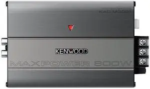 Kenwood KAC-M3001 600W Class D Monoblock Compact Digital Car/ATV/Marine Certified Amplifier