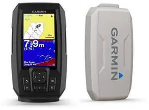 Garmin Striker Plus 4 with Dual-Beam Transducer and Protective Cover, 4.3" LED Display, 1.1 lbs, Fishfinder, Plus 4 Model