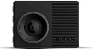 Garmin Dash Cam 46, Wide 140-Degree Field of View In 1080P HD, 2" LCD Screen and Voice Control, Very Compact with Automatic Incident Detection and Recording