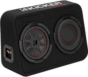 Kicker 48TCWRT672 CompRT 6.75" subwoofer in Thin Profile Enclosure, 2ohm