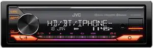 JVC KD-X480BHS Multimedia Car Stereo, Single Din, Built in Amazon Alexa, Blutooth Audio and Hands Free Calling, MP3, USB, AUX-in, AM/FM Radio Receiver, SiriusXM Ready, HD Radio