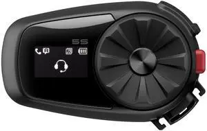 Sena 5S Motorcycle Bluetooth Communication System, Black, Single Pack