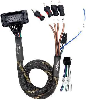 UTV Stereo RZR Pro Series Ride Command Add an Amp w/Front & Rear RCA Outputs, Remote Wire and Speaker Wire - Polaris RZR Pro R, Turbo R & Pro XP