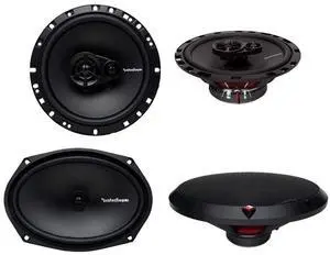 Rockford Fosgate R165X3 6.5" 90W 3 Way + 6x9" 130W 2 Way Coaxial Speakers