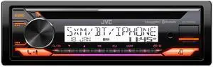 JVC KD-T92MBS Marine Rated Car Stereo with Bluetooth, Front USB, AUX, Amazon Alexa, SirusXM Radio Ready, Hi-Power Amplifier, High Contrast Screen