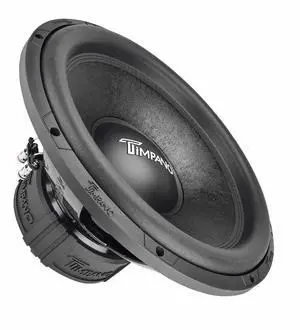 Timpano 15 Inch Subwoofer D4 1600 Watts Max Power Dual 4 Ohm, 15 Subwoofer Speaker 16 mm Xmax, TPT-T1500-15 D4, 2.6 in Voice Coil, Double Stacked Magnet Sub Woofer for Car Audio Systems (Single)
