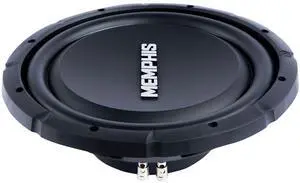 Memphis Audio SRXS1240 12" Street Reference Single 4-Ohm Shallow Mount Subwoofer - 250 wRMS