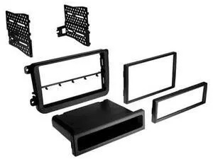 CRUX Interfacing Solutions DKVW-52B | Radio Replacement with Steering Wheel Control Retention and Dash Kit for Select VW Vehicles