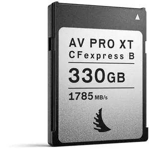 Angelbird - AV PRO CFexpress B XT MK2-330 GB - CFexpress Type B Memory Card - Extended Card Endurance - for Demanding Continuous Mode Photography and High-Bitrate Video Production - up to 12K+ RAW