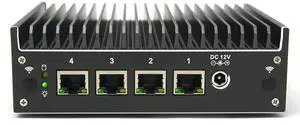 Protectli Vault Pro VP2410-4 Port, Firewall Micro Appliance/Mini PC - Intel Celeron J4125, DDR4 RAM, M.2 SSD Storage, AES-NI, 8GB RAM, 120GB SSD