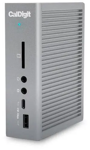 CalDigit TS3 Plus Thunderbolt 3 Dock - 87W Charging, 7X USB 3.1 Ports, USB-C Gen 2, DisplayPort, UHS-II SD Card Slot, Gigabit Ethernet for Mac & PC, Thunderbolt 4 Compatible (0.8m/2.62ft Cable)