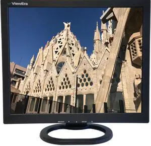 ViewEra V172BN2 TFT LCD Security Monitor 17" Diagonal Screen Size, VGA, BNC (1 in / 1 Out), Resolution 1280 x 1024, Brightness 250 cd/m2, Contrast Ratio 1000:1, Response Time 5ms, Built-in Speaker