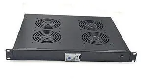 RAISING ELECTRONICS Rack Mount Digital Server Fan Cooling System with 4 Fans 1U