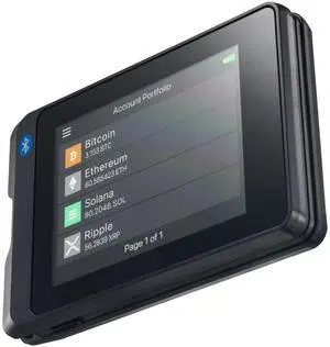 SecuX W20 Crypto Wallet with Intuitive Touchscreen, Hardware Wallet with Bluetooth, Easy to Manage Bitcoin, Ethereum, NFTs, Tokens, and Cryptocurrency with Military-Grade Security Features