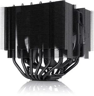 Noctua NH-D15S chromax.Black, Premium Dual-Tower CPU Cooler with NF-A15 PWM 140mm Fan (Black)