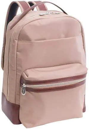 McKLEIN 15" Nylon Dual Compartment Laptop Backpack- PARKER- Khaki