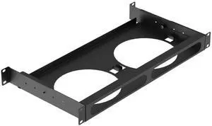 UCTRONICS Mac mini Rack Mount with Side Brackets, 19" 1U Rackmount Supports up to 2 Units of All Mac mini M2 and M1 Models