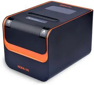 Rongta POS Printer, 80mm Direct Thermal Receipt Printers with Auto Cutter, USB Serial Ethernet Interface, Support Windows/Mac/Linux Cash Drawer, Restaurant Kitchen Printer for ESC/POS (RP332)