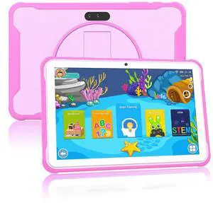 Kids Tablet 10.1 inch Android Toddler Tablet 32GB Tablet for Kids APP Preinstalled & Parent Control Kids Learning Education Tablet WiFi Camera,Netflix YouTube Hands-Free Watching(2022 Release),Purple