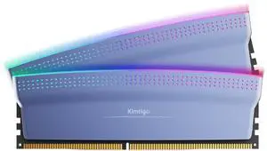 Kimtigo DDR4 32GB (16GBx2) 3600MHz PC4-25600 CL19 1.35V U-DIMM Unbuffered Non-ECC for Gaming and High-Performance Compatible with Desktop Memory (3600MHz 32GB(16GB*2), Blue)