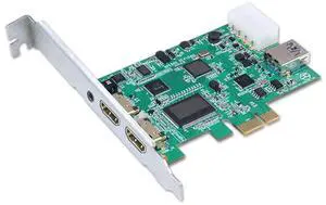 MyGica X5156 PCIe Express Video Capture Card Module, HD 1080P 60fps HDMI Live Stream Broadcast Gaming PC Capture Card Device, Internal Capture Card, No Need Install Driver