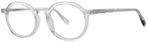 Scojo New York Bond Street Reading Glasses, Handmade Scratch Resistant Readers for Women and Men, Crystal - 1.75x