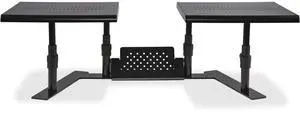 Allsop 31883 Metal Art ErgoTwin Dual Monitor Stand