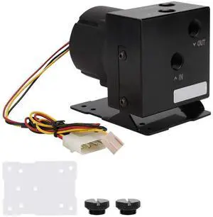 V BESTLIFE Computer Water Cooling Pump, DC 12V 1.8A Integrated PC Water Pump with Bracket for 1200L / H Flow