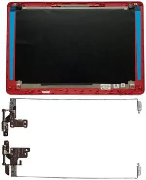 LTPRPTS Replacement Laptop LCD Cover Back Rear Top Lid with Hinges for HP 15-dw 15T-DW 15Z-GW 15-DW 15-gw 16-d0524la M03725-001 AP2H8000140 Red