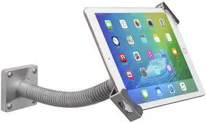 CTA Digital Portable Electronic Device Mount, Silver, Compatible with 7-13 Inch Tablets and Smartphones