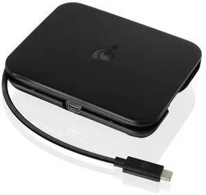 IOGEAR USB-C Dual HD Portable Dock - 2 HDMI - 4K@30Hz - TAA Compliant - Thunderbolt 3 Compatible - GUC3CDHD
