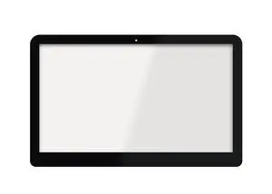LCDOLED Replacement 15.6 inches Touch Screen Digitizer Front Glass Panel Bezel with Board for HP ENVY x360 m6-w103dx m6-w104dx m6-w010dx m6-w011dx m6-w012dx m6-w014dx m6-w015dx (Touch Digitizer+Bezel)