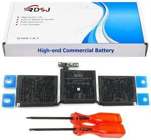 A2171 Laptop Battery for MacBook Pro 13-inch A2159 (EMC 3301)(Mid 2019) A2289 A2338 MUHN2LL/A MUHP2LL/A MUHQ2LL/A MUHR2LL/A MUHR2LL/B MacBook Pro 13 Inch Two Thunderbolt 3 A2159 MUHR2LL 11.41V 58.2Wh
