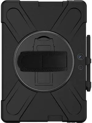 SaharaCase Protection Hand Strap Series Case for Microsoft Surface Pro X 2021, Black (TB00179)