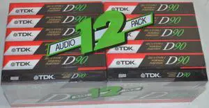 Tdk Blank 90 Minute Cassette Tapes